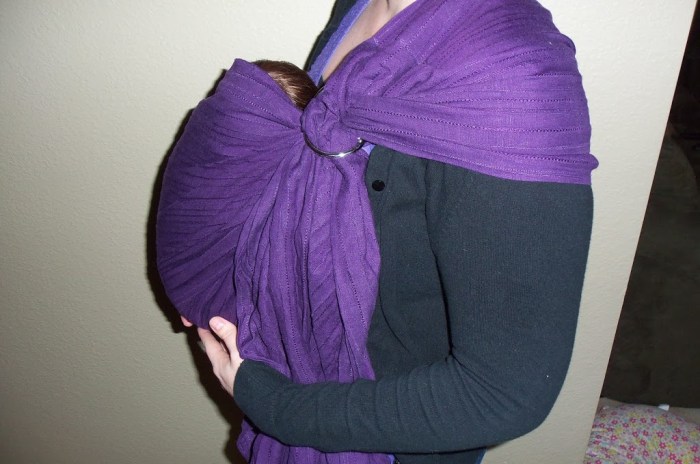 Diy infant sling