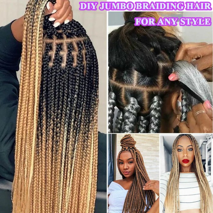 Diy box braids