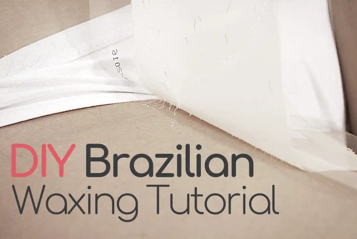 Diy brazilian wax