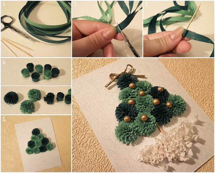 Diy miniature christmas tree