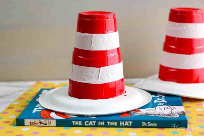 Diy cat in the hat hat