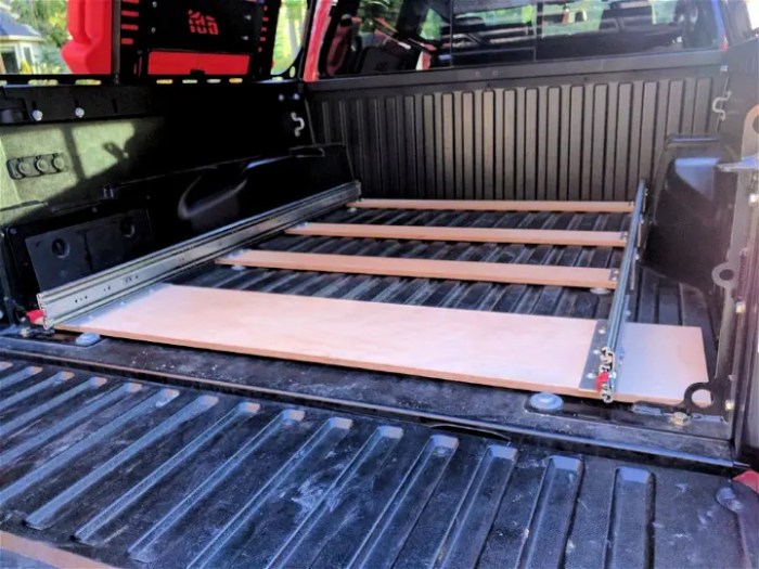 Slide truck bed cargo slides diy slidemaster master pickup custom storage pick choose board beds article