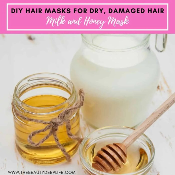 Diy hair mask for damaged hair