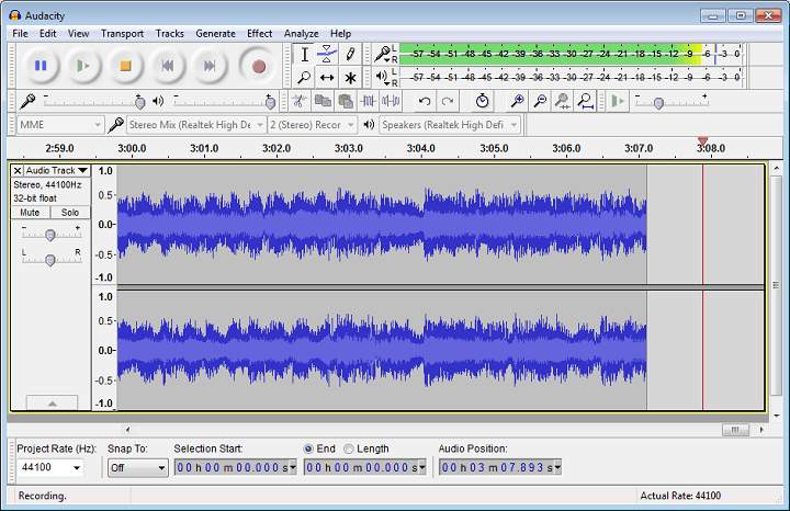 Audio editor