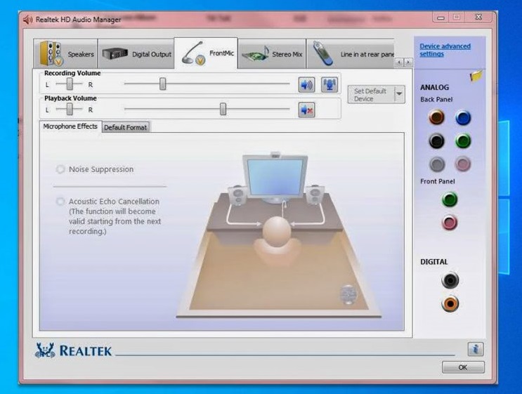 Realtek audio driver